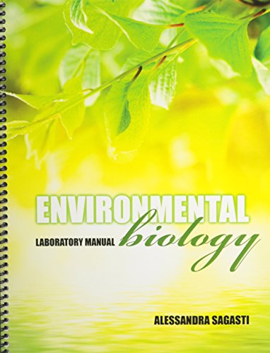 Imagen de archivo de Environmental Biology Laboratory Manual a la venta por Better World Books