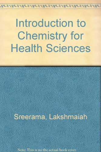 9780757576249: Introduction to Chemistry for Health Sciences