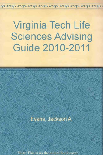 Imagen de archivo de Virginia Tech Life Sciences Advising Guide 2010-2011 a la venta por BookHolders