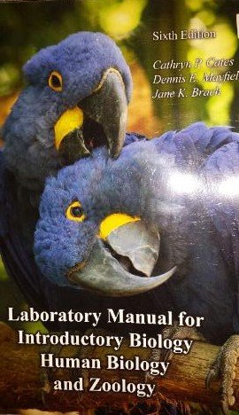 Stock image for Laboratory Manual for Introductory Biology, Human Biology, and Zoology for sale by HPB-Red