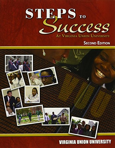 Stock image for Steps to Success at Virginia Union University for sale by BookHolders
