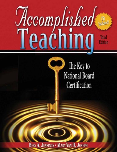 Stock image for Accomplished Teaching: The Key to National Board Certification w/ CD for sale by HPB-Red