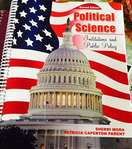 Stock image for Political Science: Institutions and Public Policy for sale by HPB-Red