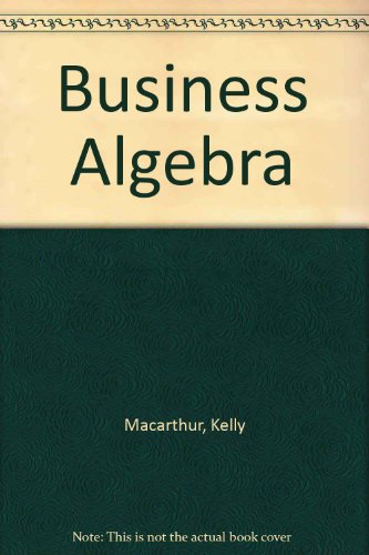 9780757591662: Business Algebra