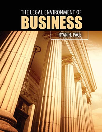 9780757597046: The Legal Environment of Business - AbeBooks - Ryan Pace