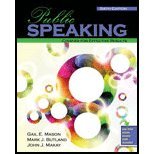 Public Speaking: Choices for Effective Results (9780757597114) by MAKAY JOHN; BUTLAND MARK; MASON GAIL