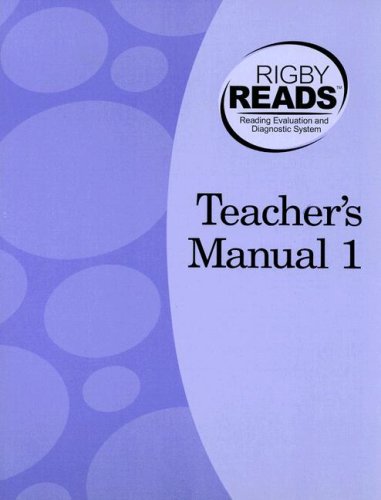 Beispielbild fr Rigby Reads Teacher's Manual 1 (Rigby Reads) zum Verkauf von Nationwide_Text