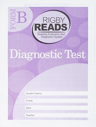 Beispielbild fr Rigby Reads : Diagnostic Test Grade 1 Form B zum Verkauf von Better World Books