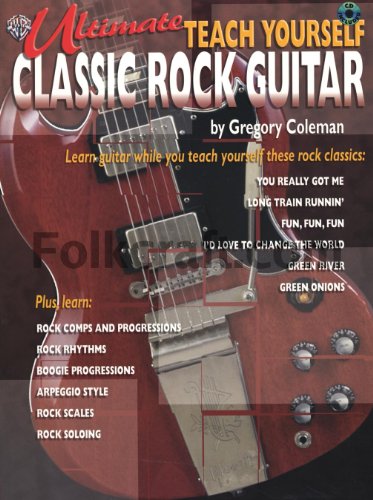 Beispielbild fr Ultimate Teach Yourself Classic Rock Guitar: Book & CD [With CD] zum Verkauf von ThriftBooks-Atlanta