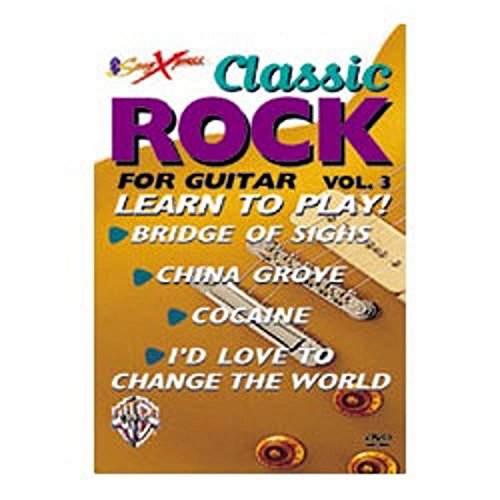 Stock image for CLASSIC ROCK FOR GUITAR (VOLUME THREE) DVD for sale by Goodwill Books