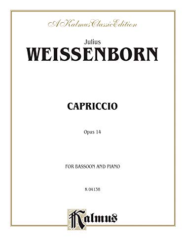 Imagen de archivo de Capriccio, Op. 14: Part(s) (Kalmus Edition) a la venta por Magers and Quinn Booksellers