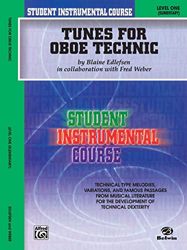 Imagen de archivo de Student Instrumental Course Tunes for Oboe Technic: Level I a la venta por HPB-Diamond