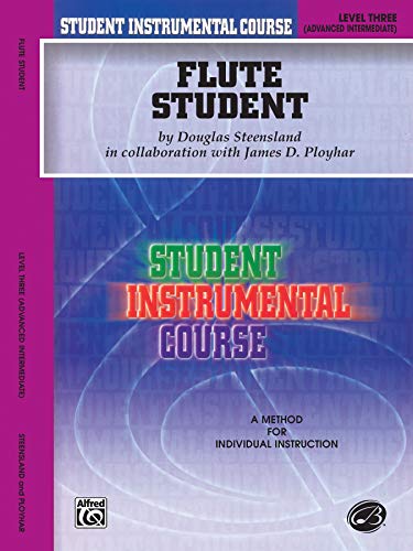 9780757903625: Student Instr Course: Flute Student, Level III (Student Instrumental Course)