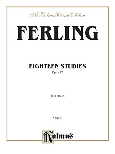 Eighteen Studies, Op. 12 (Kalmus Edition) (9780757903984) by [???]