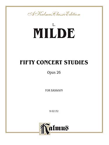 Beispielbild fr Fifty Concert Studies, Op. 26 (Kalmus Edition) zum Verkauf von Magers and Quinn Booksellers