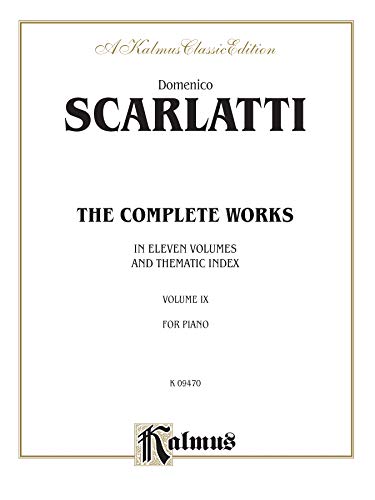 Stock image for Scarlatti The Complete Works (Kalmus Edition) for sale by Magers and Quinn Booksellers