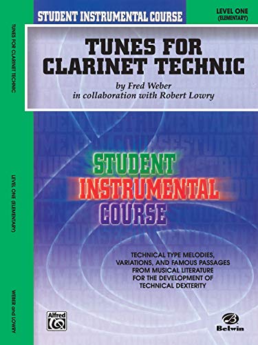 Student Instrumental Course, Level 1: Tunes for Clarinet Technic [Soft Cover ] - Robert Lowry