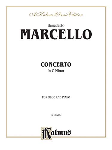 Stock image for Concerto in C Minor (Kalmus Edition) for sale by Magers and Quinn Booksellers