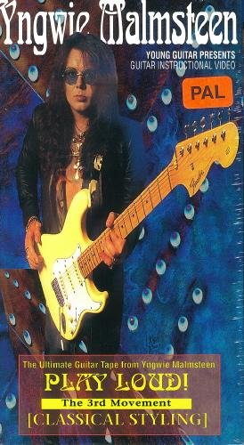 Play Loud! The 3rd Movement: Classical Styling, PAL Video (9780757909122) by Malmsteen, Yngwie