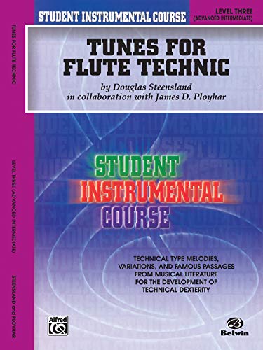 9780757909719: Student Instrumental Course, Tunes for Flute Technic, Level III