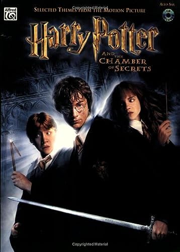 Imagen de archivo de Selected Themes from the Motion Picture Harry Potter and the Chamber of Secrets: Alto Sax, Book CD a la venta por Goodwill