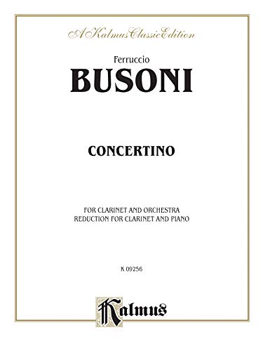 Beispielbild f�r Concertino, Op. 48 (Kalmus Edition) zum Verkauf von Revaluation Books