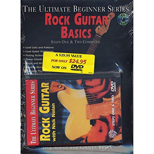 Ultimate Beginner Rock Guitar Basics Mega Pak: Book, CD & DVD (The Ultimate Beginner Series) (9780757912153) by Nolan, Nick