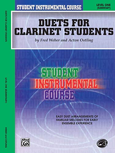 Imagen de archivo de Student Instrumental Course Duets for Clarinet Students: Level I a la venta por Book Deals