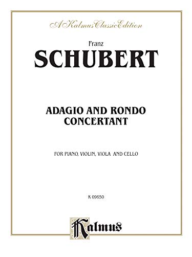 Adagio and Rondo Concertante in F Major (Kalmus Edition) (9780757912771) by [???]