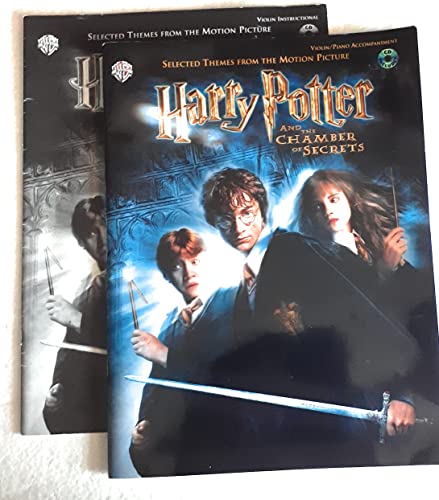 Stock image for Selected Themes from the Motion Picture Harry Potter and the Chamber of Secrets for Strings : Violin (with Piano Acc. ), Book and CD for sale by Better World Books