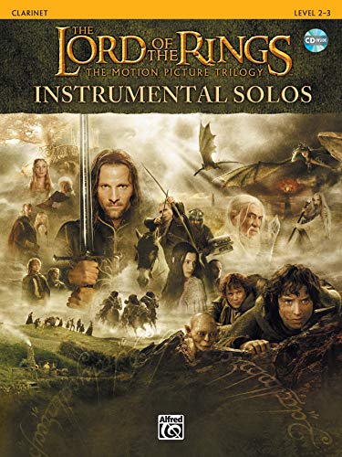 Imagen de archivo de The Lord of the Rings, The Motion Picture Trilogy, w. Audio-CD, for Clarinet a la venta por medimops