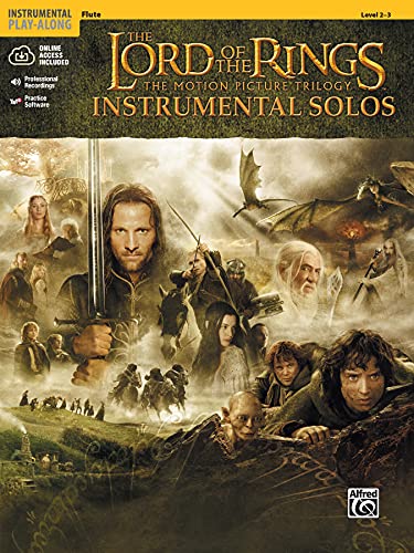 Imagen de archivo de Lord of the Rings Instrumental Solos: Flute (Book & CD) (The Lord of the Rings; the Motion Picture Trilogy) a la venta por Ergodebooks