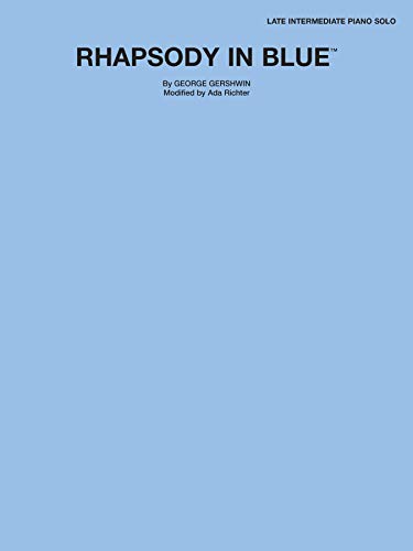 Immagine dell'editore per Rhapsody in Blue: Late Intermediate Piano (Sheet) venduto da Magers and Quinn Booksellers