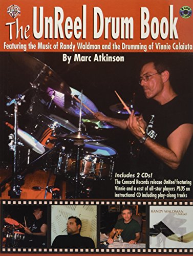 Imagen de archivo de The UnReel Drum Book: Featuring the Music of Randy Waldman and the Drumming of Vinnie Colaiuta, Book & 2 CDs a la venta por HPB Inc.