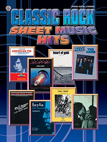 Beispielbild fr Classic Rock Sheet Music Hits: Piano/Vocal/Chords zum Verkauf von Orion Tech