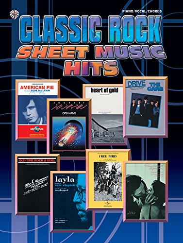 Stock image for Classic Rock Sheet Music Hits for sale by Revaluation Books
