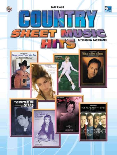 Country Sheet Music Hits: Easy Piano (9780757918261) by Publications, Warner Bros.