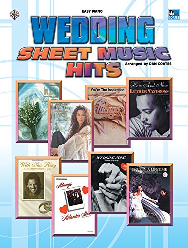 Beispielbild fr Wedding Sheet Music Hits: Easy Piano zum Verkauf von Adagio Books