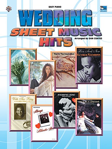 Imagen de archivo de Wedding Sheet Music Hits: Easy Piano a la venta por Adagio Books