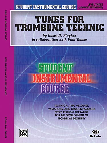 Beispielbild fr Student Instrumental Course Tunes for Trombone Technic : Level III zum Verkauf von Better World Books