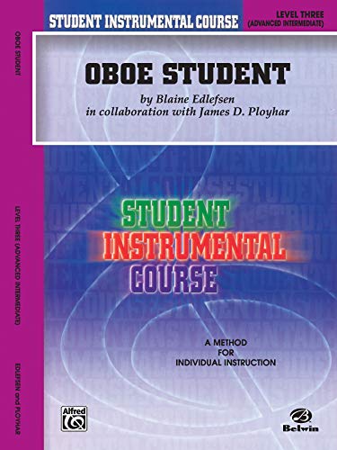 9780757918889: Student Instr Course: Oboe Student, Level III (Student Instrumental Course)
