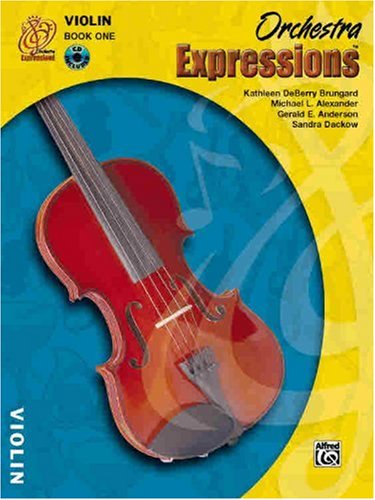 Imagen de archivo de Orchestra Expressions, Book One Student Edition: Violin, Book Online Audio a la venta por gwdetroit