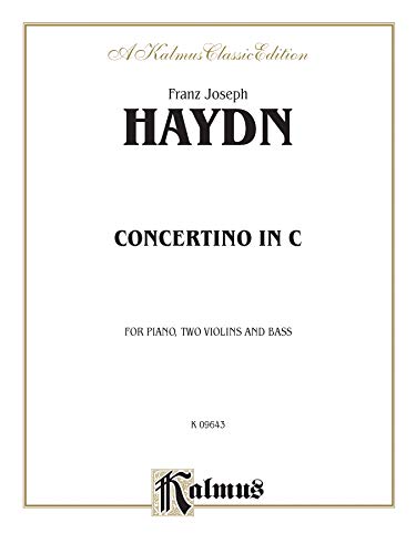 Concertino in C Major (Kalmus Edition) (9780757921872) by [???]