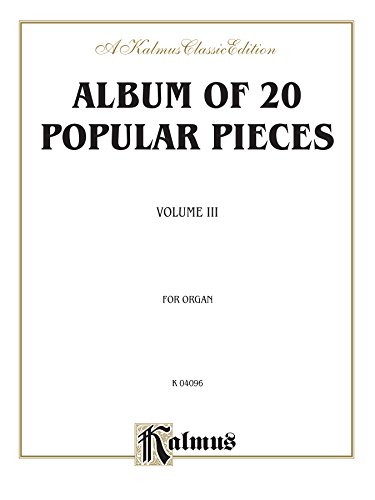 9780757922404: Album Of 20 Popular Pieces V-3