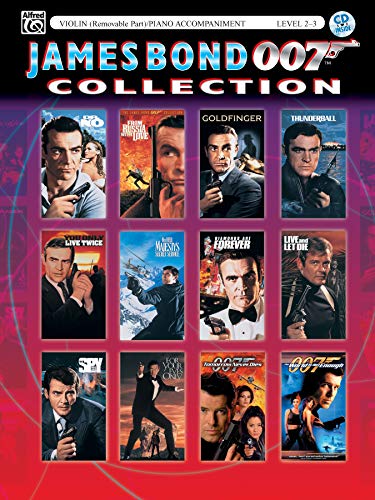 Imagen de archivo de James Bond 007 Collection for Strings : Violin (with Piano Acc. ), Book and CD a la venta por Better World Books