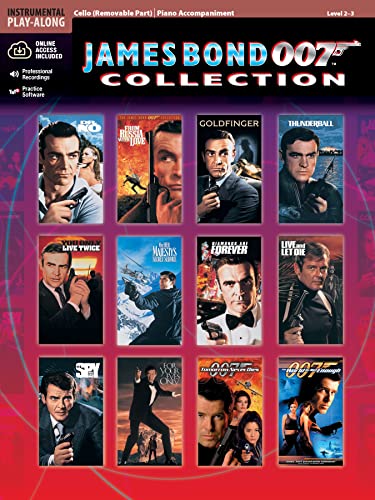 Imagen de archivo de James Bond 007 Collection for Strings: Cello (Book & CD) a la venta por Magers and Quinn Booksellers