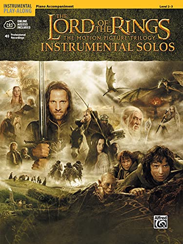 The Lord of the Rings: Instrumental Solos- Piano Accompaniment (Pop Instrumental Solo Series) (9780757923289) by [???]