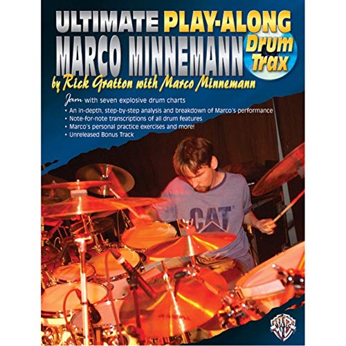 

Ultimate Play-Along Drum Trax Marco Minnemann: Jam with Seven Explosive Drum Charts, Book & 2 CDs