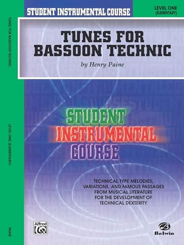 9780757925887: Tunes for Bassoon Technic, Level I: Student Instrumental Course