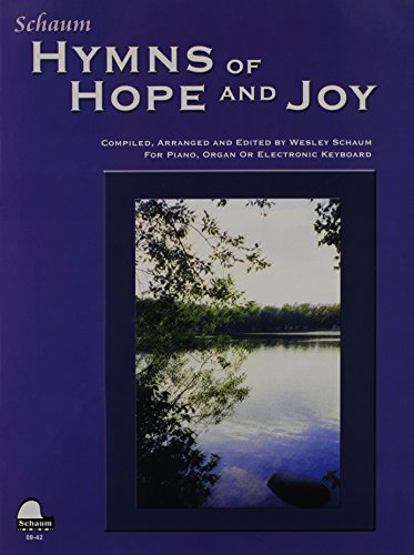 9780757927652: Hymns of Hope and Joy: Level 1 (Big Note W. Lyrics) (Schaum Sacred Solos)